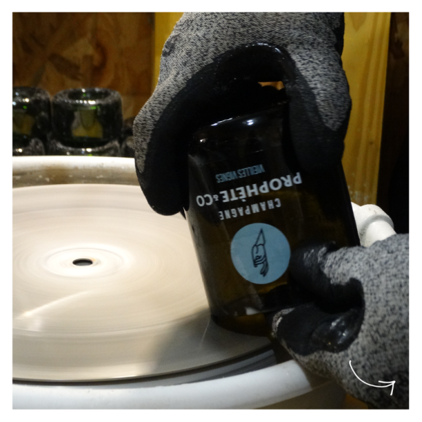 Bougie Upcyclée Prophete and CO